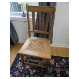 Cane Bottom & Wooden Chair
