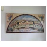 Burgundy Winery Wall Art