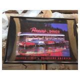 Rosies Diner Light Up Wall Art