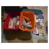 Bins of Holiday Dï¿½cor