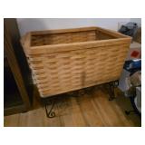 Newspaper Basket & Stand