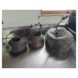 Copper Tea Pots