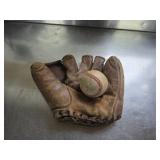 Baseball Glove & Ball