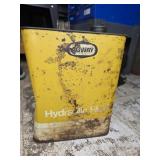 Agway Hydraulic Fluid Can