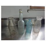 Vintage Glass Bottles