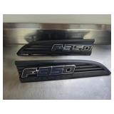 Ford F350 Side Emblems