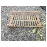 Cast Iron Fireplace Log Holder