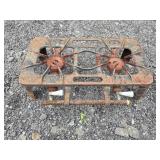 Superb Cast Iron 2 Burner Grill