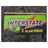 Interstate Batteries Plastic Sign