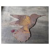 Plasma Cut Metal Hummingbird