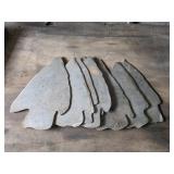 Metal Arrowheads