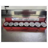 9pc Industrial Jumbo Socket Set 3/4' Drive
