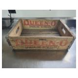 Queen-O Wooden Crate