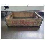 Dr Pepper Wooden Crate