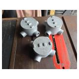 1/2' Explosion Proof Conduit Outlet Box