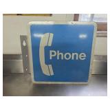 Payphone Sign