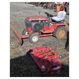 Wheel Horse Tractor w/ Plow & 42' Deck