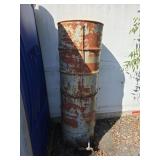 Double 55 Gallon Drum Storage Tank