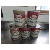 Esso Oil Cans
