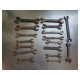 Vintage Open End Wrenches