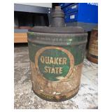Quaker State 5 Gallon Oil Can
