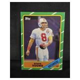 1986 Topps Steve Young Rookie Card #374
