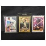 Don Mattingly, Barry Bonds, Tony Gwynn Rookie