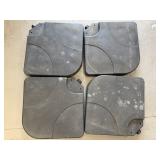 4-Piece Offset Patio Umbrella Base Weight Set