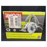 RYOBI 4' Hand Held Tile Saw