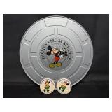 Disney Tin w/Buttons