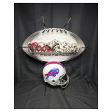 Coors Light Neon Sign, Buffalo Bills Helmet