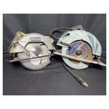 Hitachi and Ryobi Circular Saws