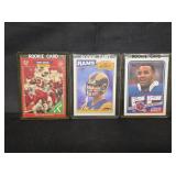 Barry Sanders, Jim Everett, Cornelius Bennett Rook