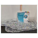 New inflatable pool lounge mat 72 in by 27 in &