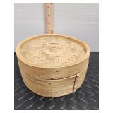 Bamboo steamer, a traditional Chinese kitchen