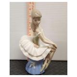 Casades porcelain ballerina lady figurine,