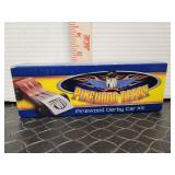 New pinewood derby car kit