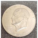1972 Eisenhower $1 coin