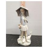 Vintage Lladrï¿½ porcelain figurine titled 'Girl