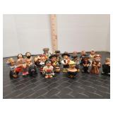 Vintage 1960s/70s Spanish terracotta 'mud people'