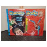 Human body x-ray hardback book