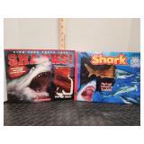 Shark x-ray hardback book and sink your teeth