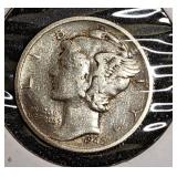 1942 S Mercury dime
