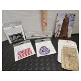 13 original states paper money, Badge of Military