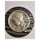 1917 Mercury dime