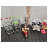 Assorted toys- Star Wars pop ups, Mini furby,