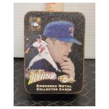 Nolan Ryan Embossed metal collector cards classic