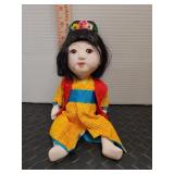 Japanese Ichimatsu doll, a traditional type of