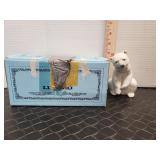 Lladrï¿½ Porcelain Figurine titled 'Resting Polar