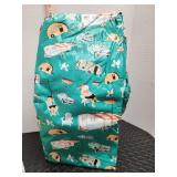 Vinyl camping style and polka dot cloth